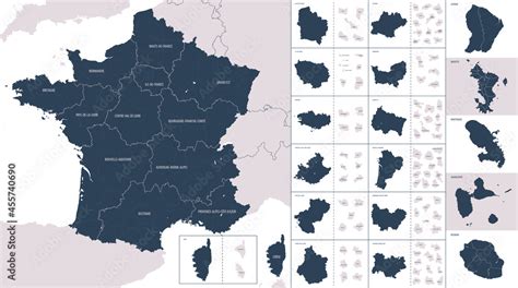 dom tom|Overseas departments and regions of France .